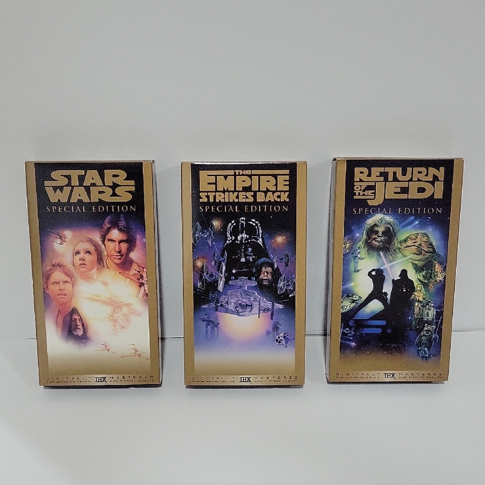 Star Wars Special Edition Trilogy VHS